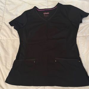 Scrub jacket and scrub top